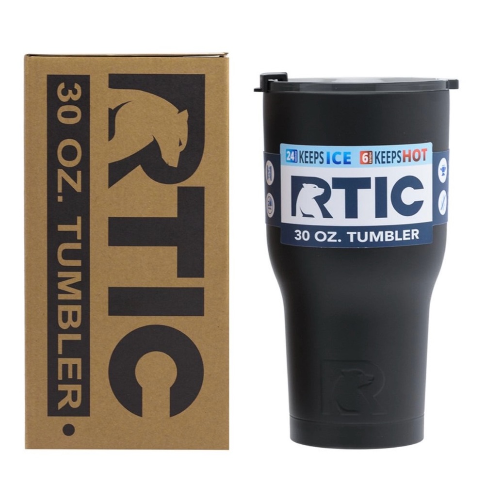 RTIC Black 30 oz Tumbler